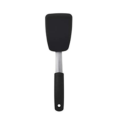 OXO Good Grips Large Silicone Flexible Turner, Stainless Steel