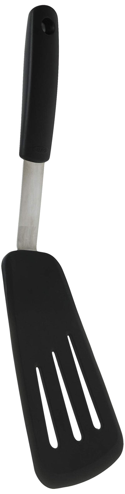 OXO Good Grips Large Silicone Flexible Turner, Stainless Steel
