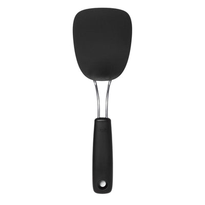 OXO Good Grips Large Silicone Flexible Turner, Stainless Steel